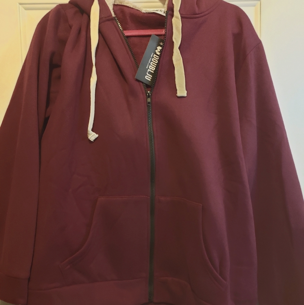DoublJu Fur Lined Hoodie